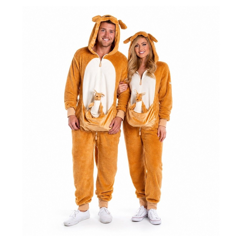 Tipsy Elves Kangaroo Costume Jumpsuit Halloween XS (one costume)